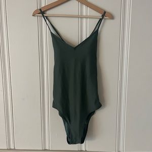 Aerie strappy one piece swimsuit (long torso)
